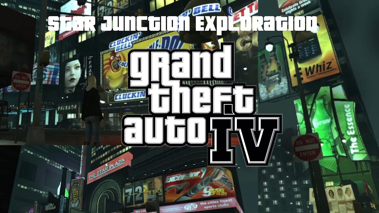 GTA IV Star Junction Exploration | Relaxing Gameplay
