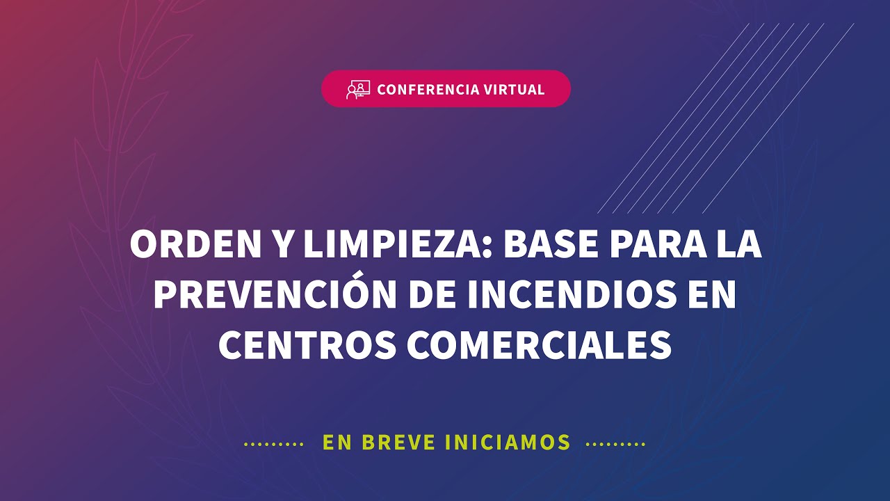 🔴 Sunafil | ORDEN Y LIMPIEZA: BASE PARA LA PREVENCI&Oacute;N DE INCENDIOS EN CENTROS COMERCIALES