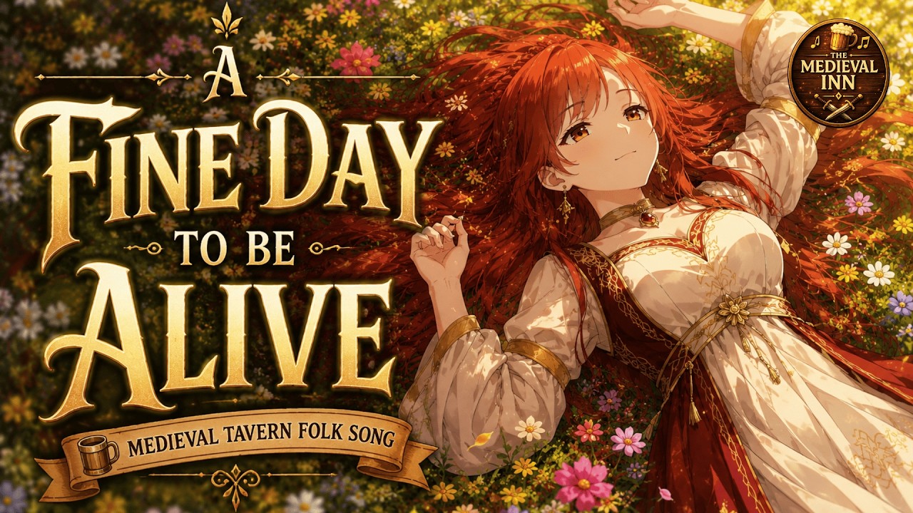 A Fine Day to Be Alive | Medieval Tavern Folk Song (Fantasy Bard Music)