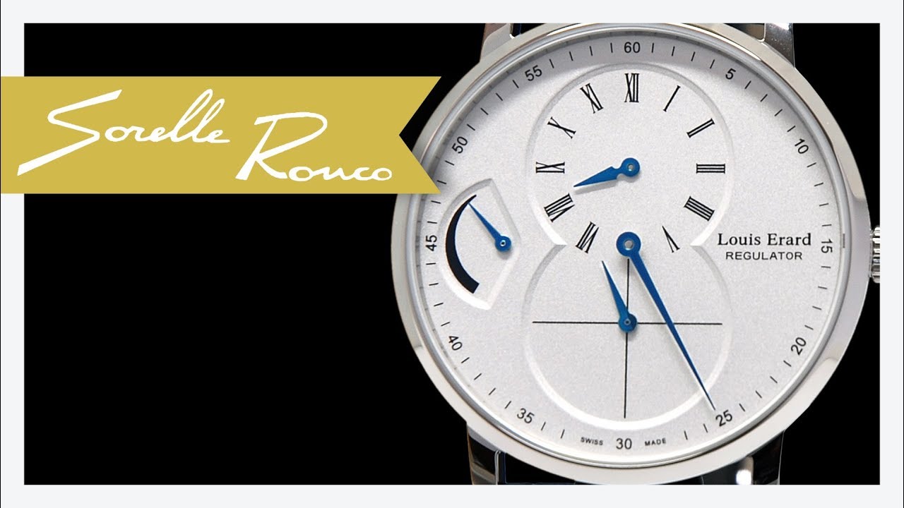 LOUIS ERARD Excellence Regulator Silver 40 mm