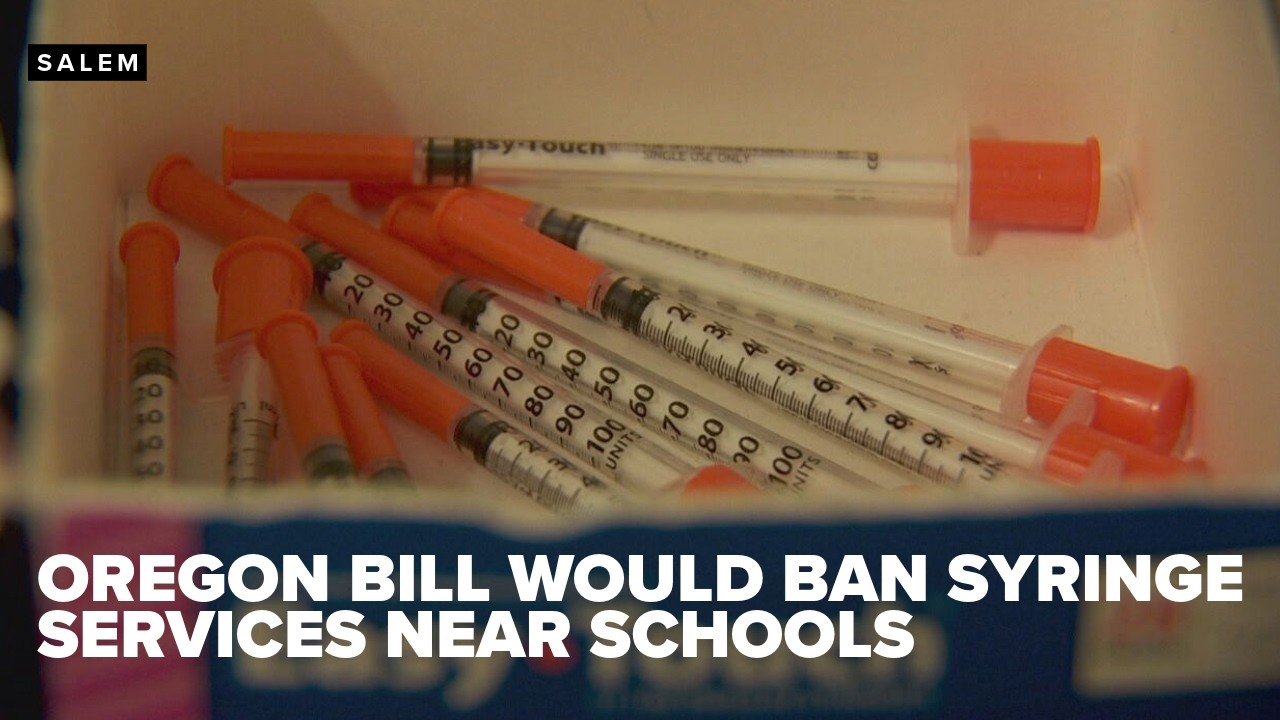 Oregon Senate bill would bar syringe service supplies within 2,000 feet of schools