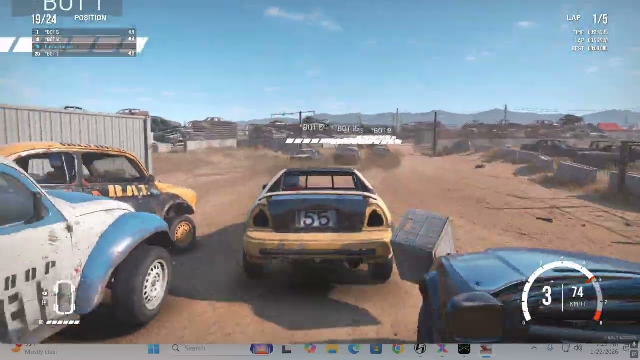 Wreckfest 2 Scrapyard main curcuit