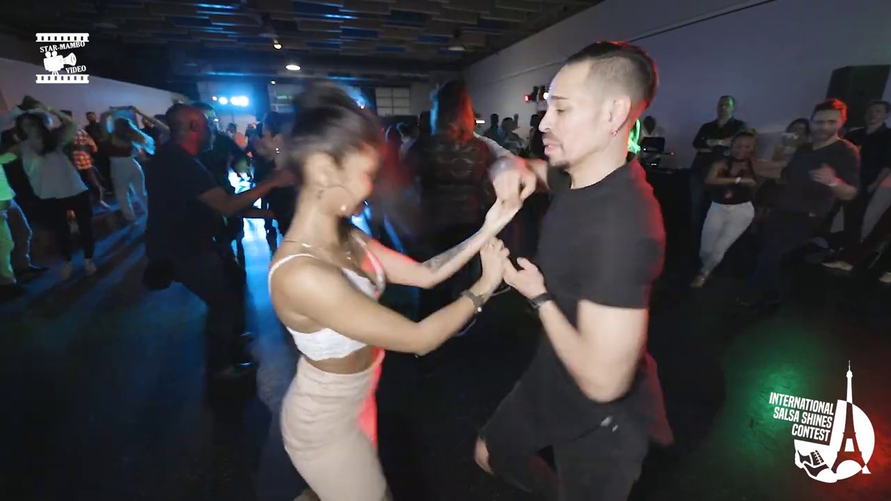 Carlos Ceballos & Tania Cannarsa - social dancing @ International Salsa Shines Contest Paris