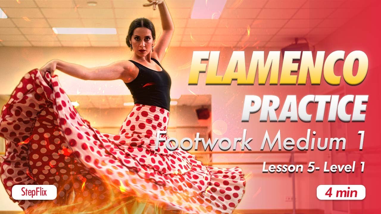 Flamenco Lesson 5 - Improve Your #Flamenco Footwork: Medium Level #Drills