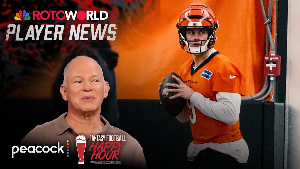 Where does Joe Burrow rank if he returns in Week 12? | Fantasy Football Happy Hour | NFL on NBC