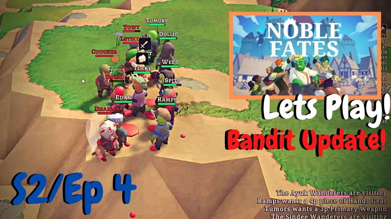 Fresh Start! - Noble Fates Gameplay | Colony Survival - Bandit Update | Lets Play Season 2 Ep 4