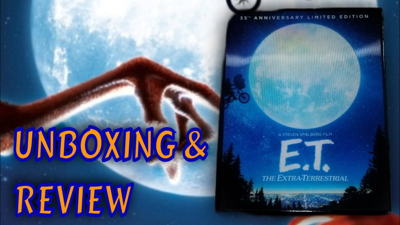 UNBOXING & REVIEW de E. T El Extraterrestre BLURAY 4K Edición 35 Aniversario