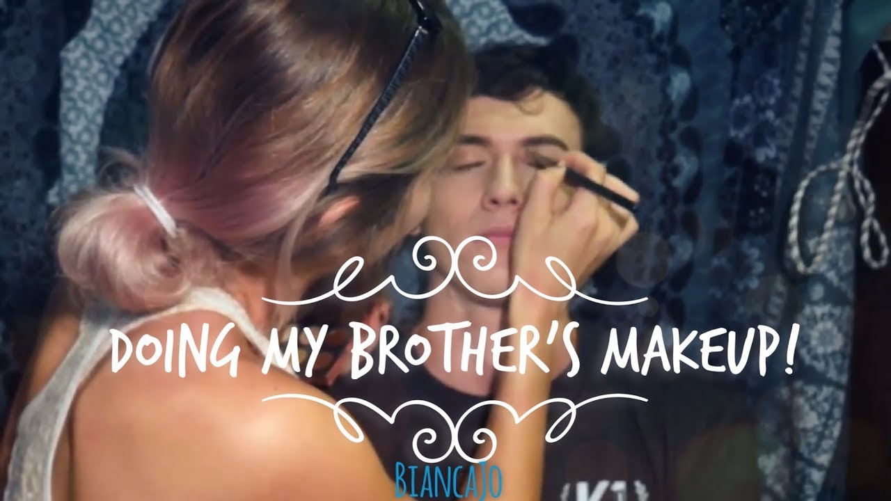 OMG! I do my brother's make up!! by Biancajo