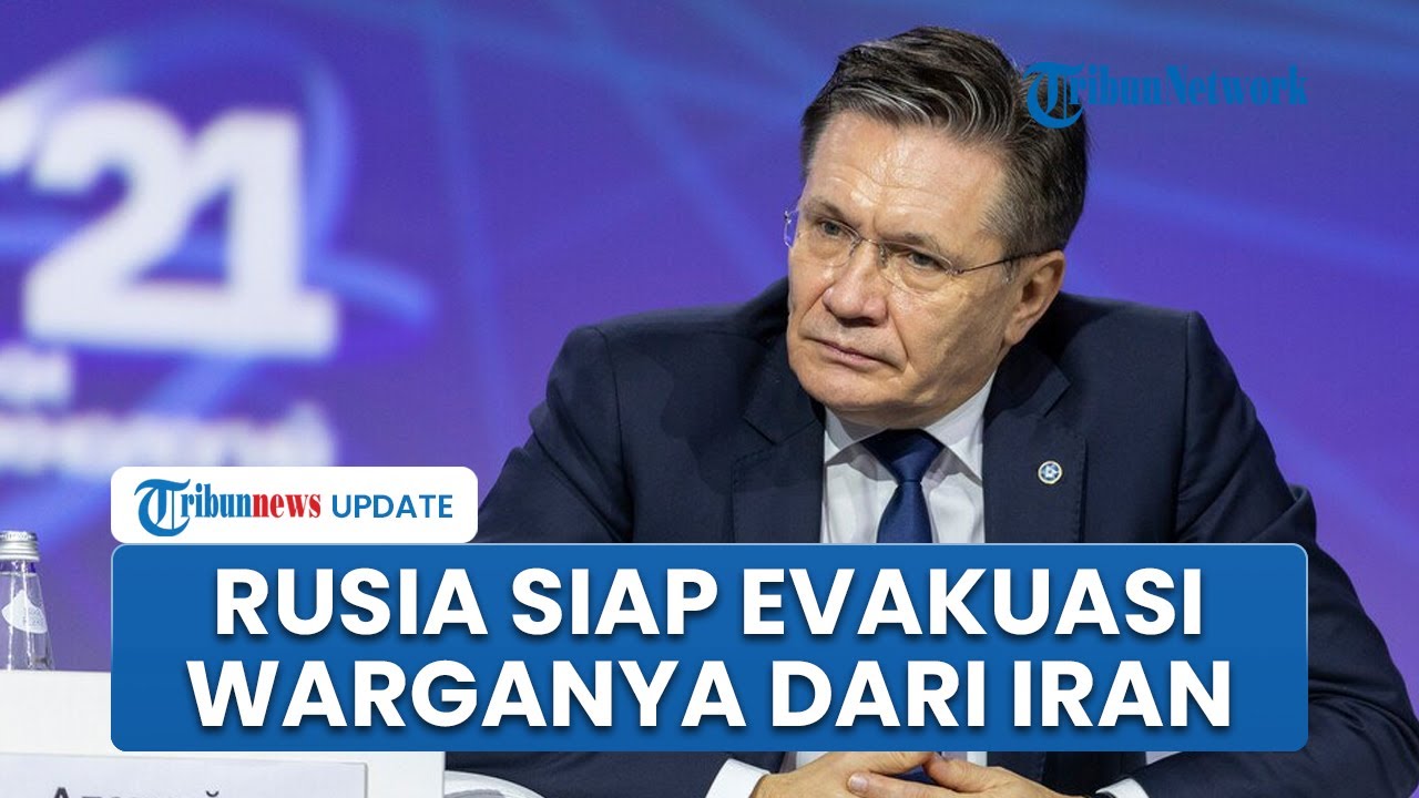 Dibayangi Serangan AS, Rusia Siap Evakuasi Warganya dari Pembangkit Listrik Tenaga Nuklir di Iran