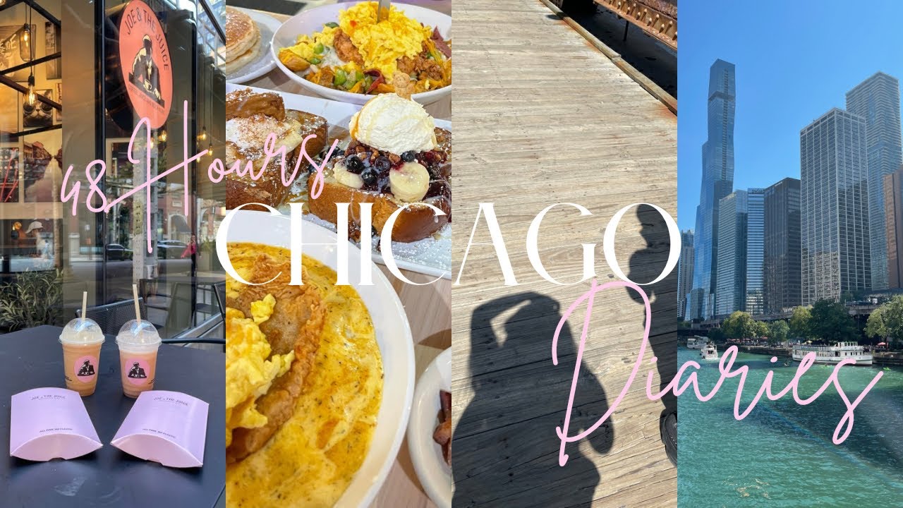 CHICAGO VLOG | exploring viral spots in the city, good food, boat ride & MORE