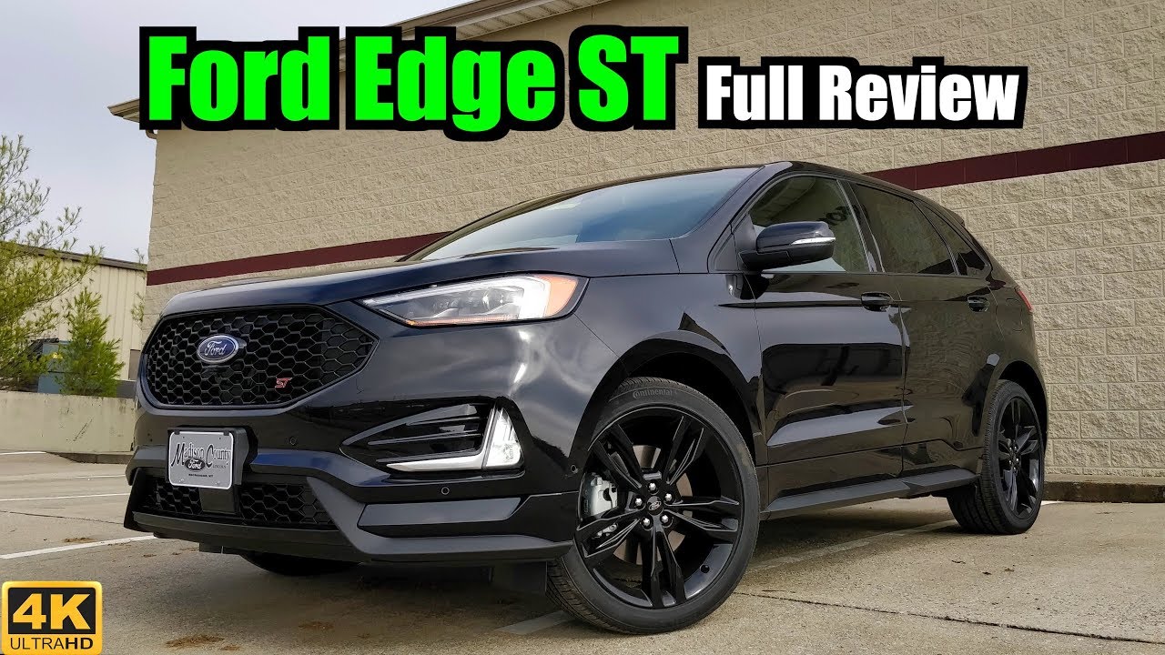 2019 Ford Edge ST: FULL REVIEW | The Edge on STeroids!
