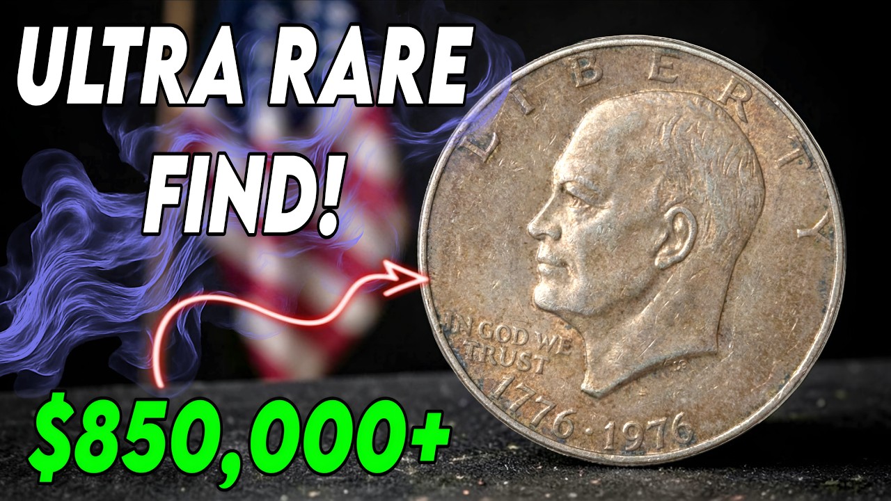 Top 4 Eisenhower Dollar Coins Worth Over $900,000 💰 Hidden Coins You Must Check Now!