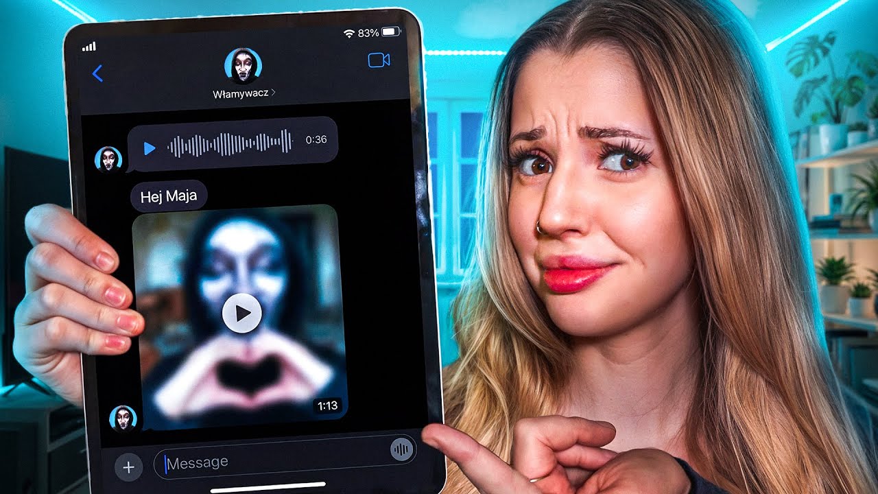 WŁAMYWACZ WYSYŁA MI DZIWNE WIADOMOŚCI! 😬