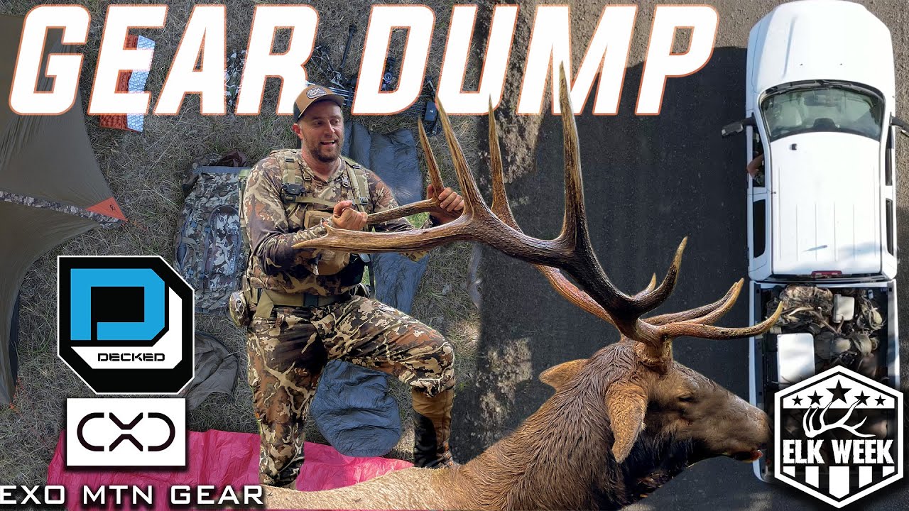 Gear You Need for ELK HUNTING (GEAR DUMP)