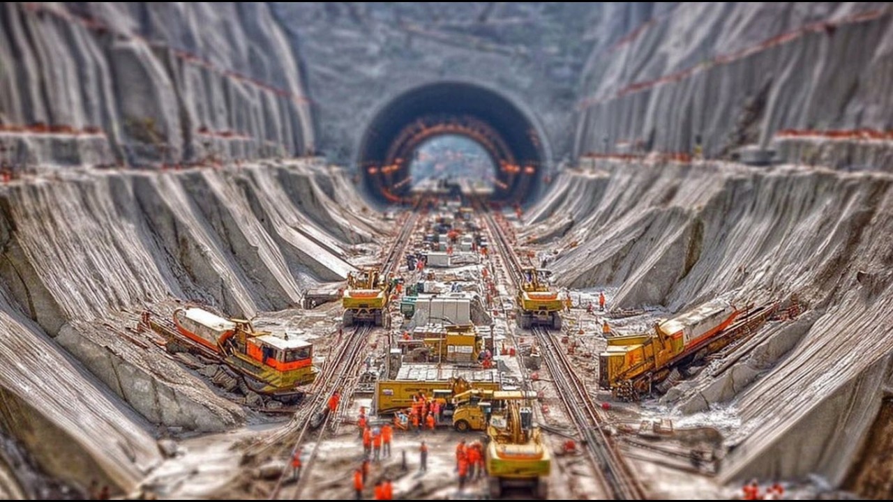 Inside the World&rsquo;s Longest Railway Tunnel: Building Mega Structures Underground - Free Documentary