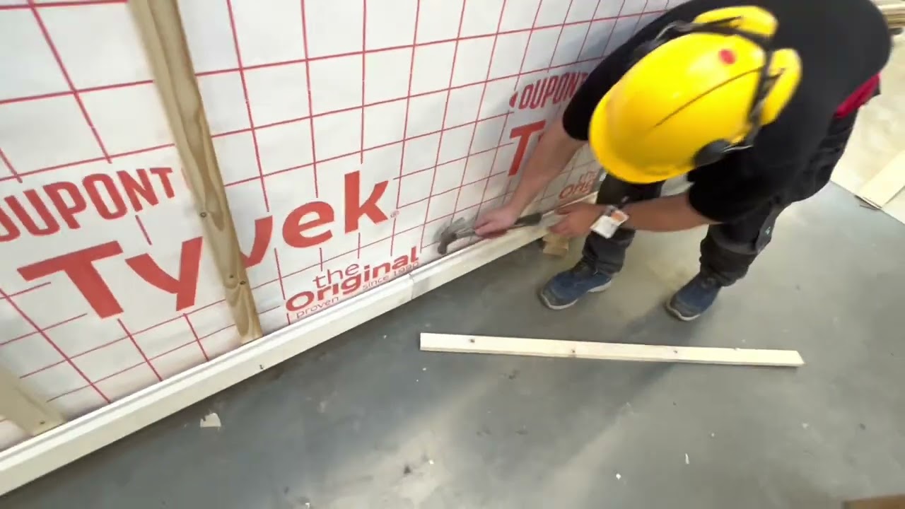 Montering av liggende kledning
