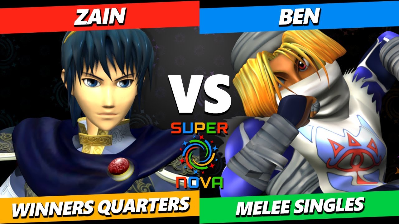 Supernova 2025 - Zain (Marth) Vs. Ben (Sheik) Smash Melee Tournament
