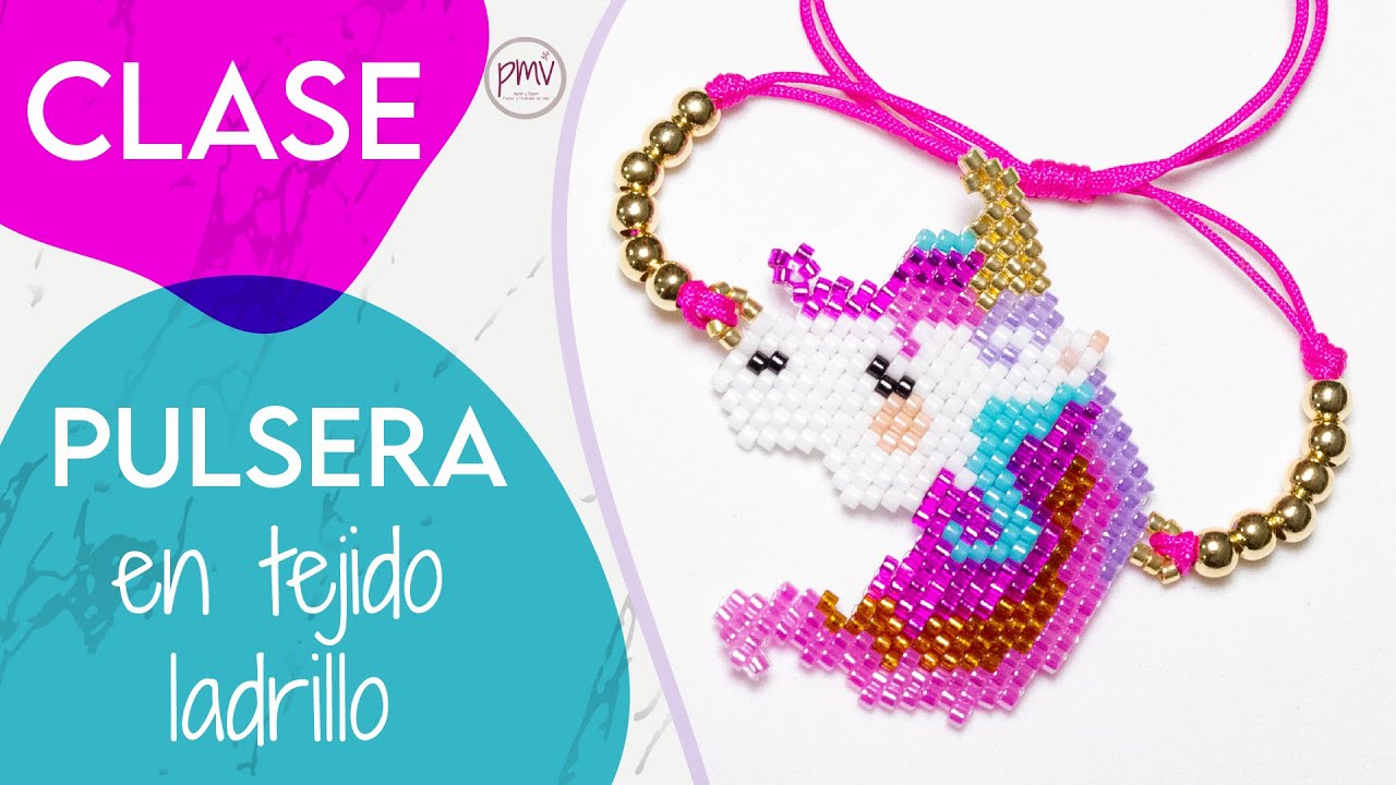 Hermosa pulsera de unicornio para las más pequeñas🦄👧