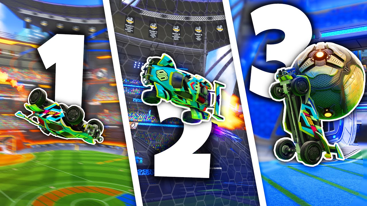 3 простых механики фристайла, которые вам НУЖНО выучить в Rocket League