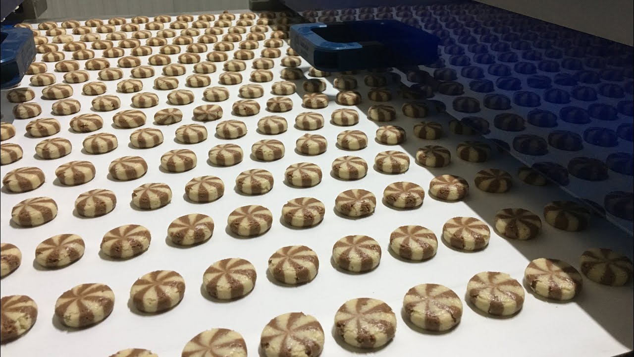 DOLGULU VE PASTA BISKÜVİ MAKİNESİ (ETİ TUTKU, BİSKREM) | FILLED BISCUIT AND COOKIE MACHINE