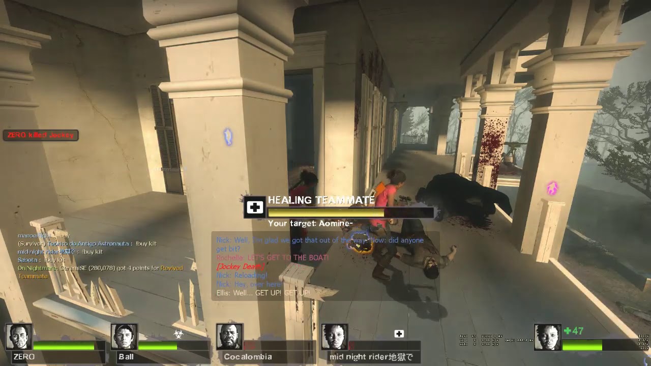 Left 4 Dead 2 - COOP 16 Players: Swamp Fever - Plantation - Advanced - C&C #277