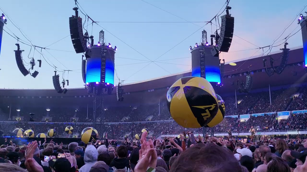 Metallica - Enter Sandman (Helsinki, Finland, June 9, 2024) 4k