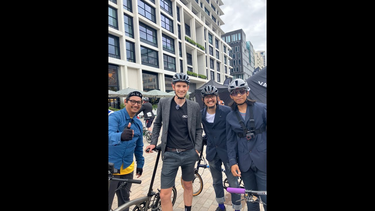 Spectator's / Volunteers view of the 2024 Brompton World Championships - London