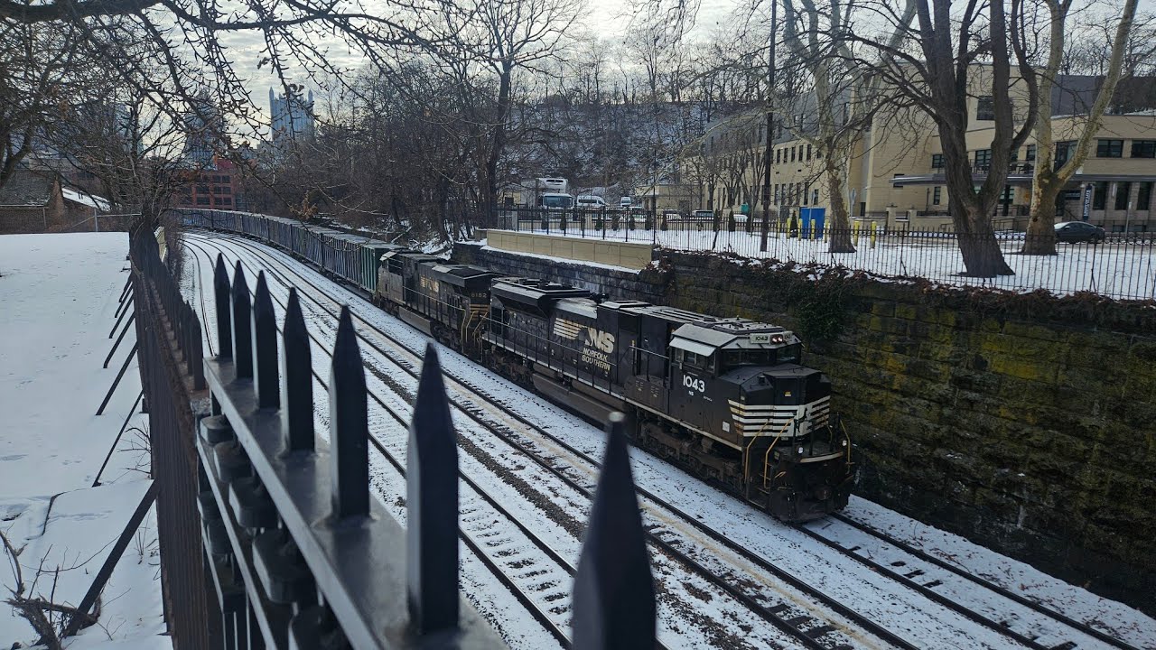 Norfolk Southern 63V in Pittsburgh, PA 1 5 26 4K