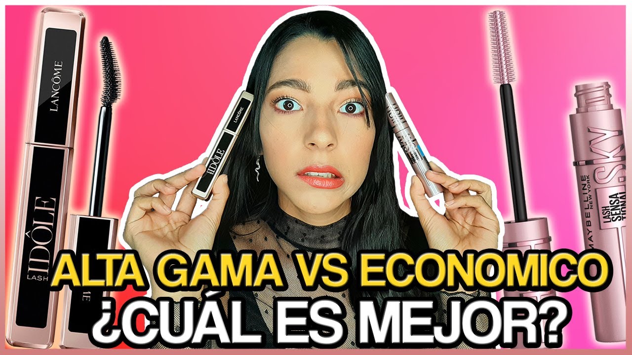 GUERRA DE MÁSCARAS DE PESTAÑAS! LANCOME VS MAYBELLINE | CARO VS BARATO