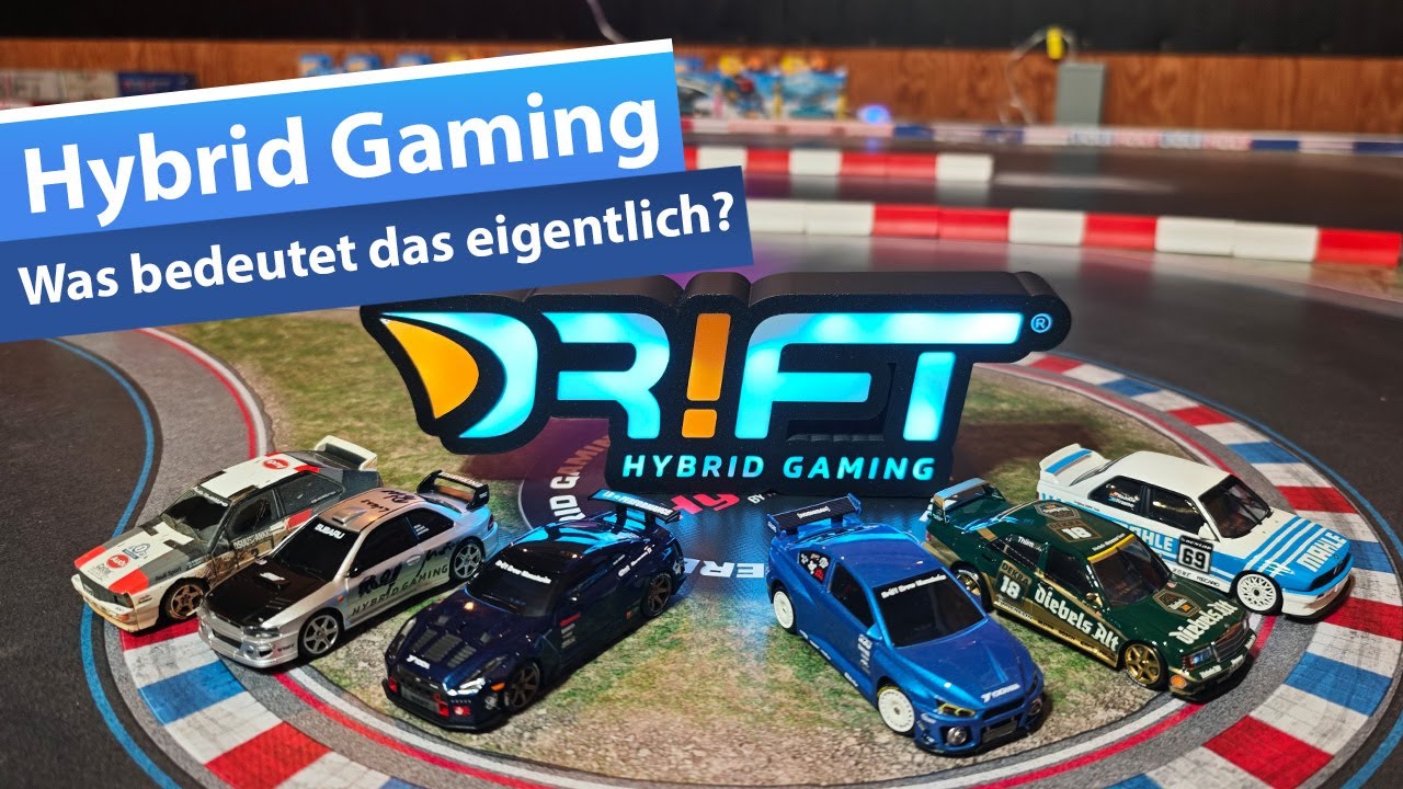 Hybrid Gaming von Sturmkind: Was bedeutet das eigentlich? | Konzept DR!FT & Carrera Hybrid erklärt
