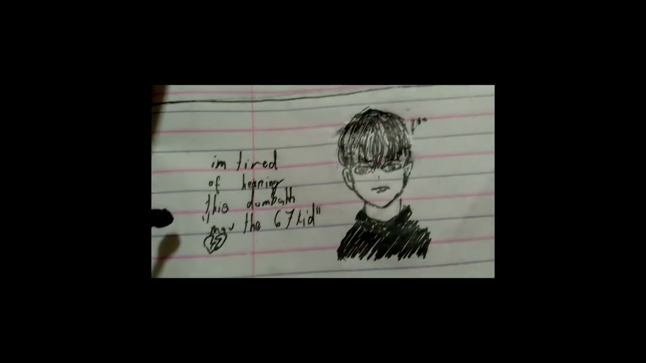 I'm so tired of 67 gng 😔✌️