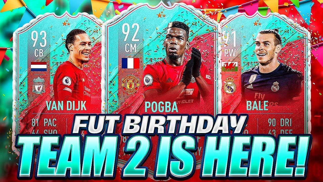 INSANE MARKET!! FUT BIRTHDAY SECOND TEAM IS HERE!! FIFA 20 Ultimate Team
