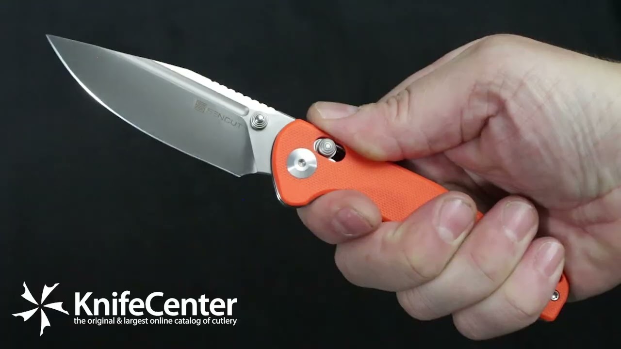 Sencut Knives Glenspar Crossbar Lock Folding Knife