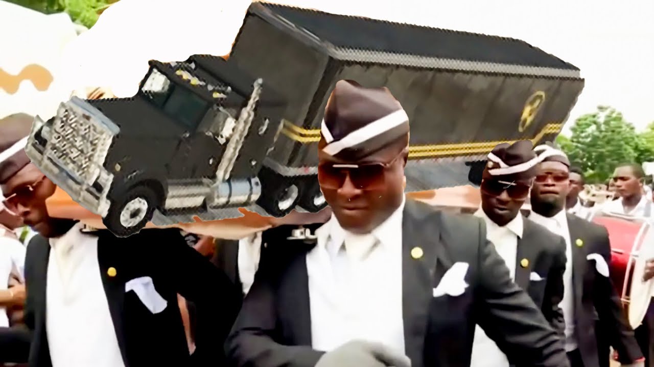 Dance coffin MEME compilation funeral Jump #1 Astronomia song BeamNG Drive