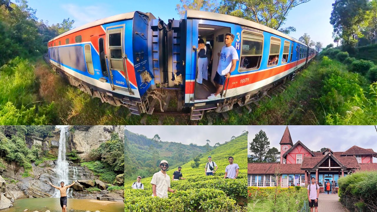 Scenic Train Ride, Tea Gardens and Waterfalls - Nuwara Eliya - Sri Lanka - Day 6