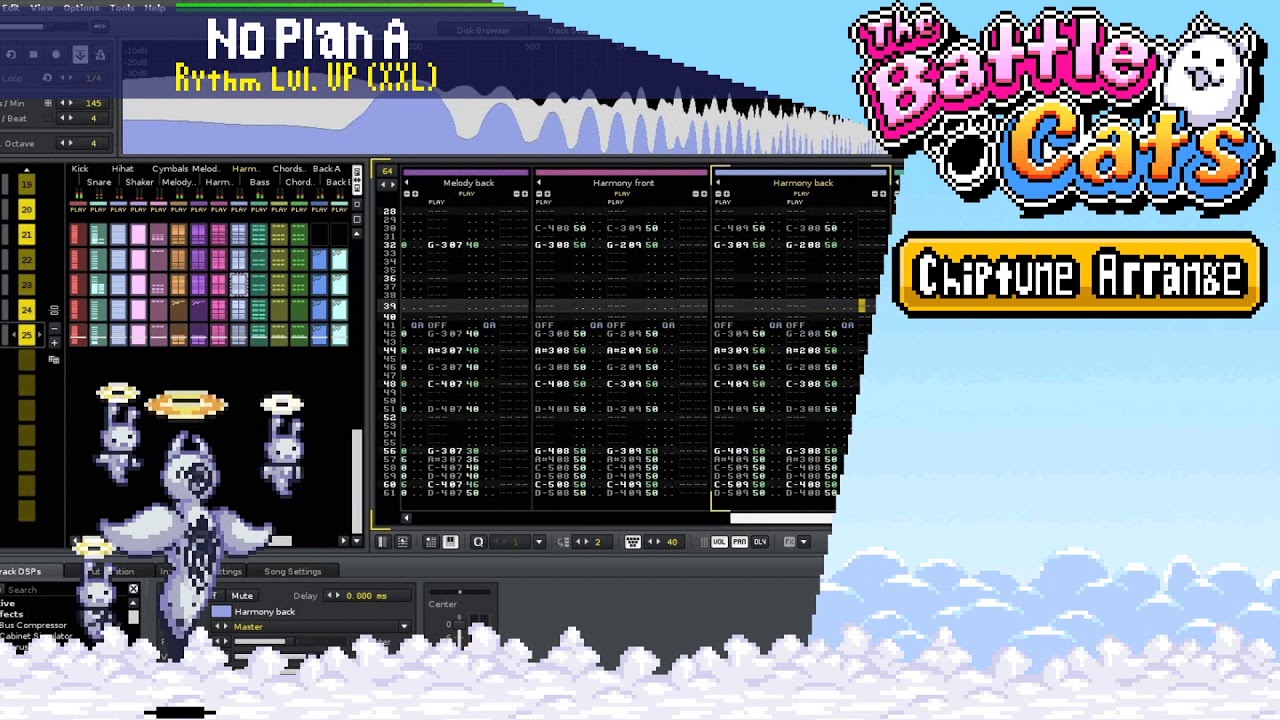 The Battle Cats - No Plan A (Cruel Angel Clionel's theme) [fanmade chiptune] 2020 Remaster
