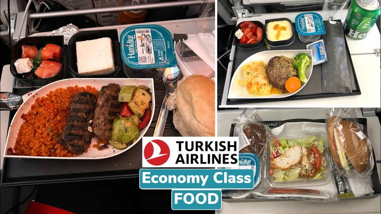 Turkish Airline Economy Class FOOD