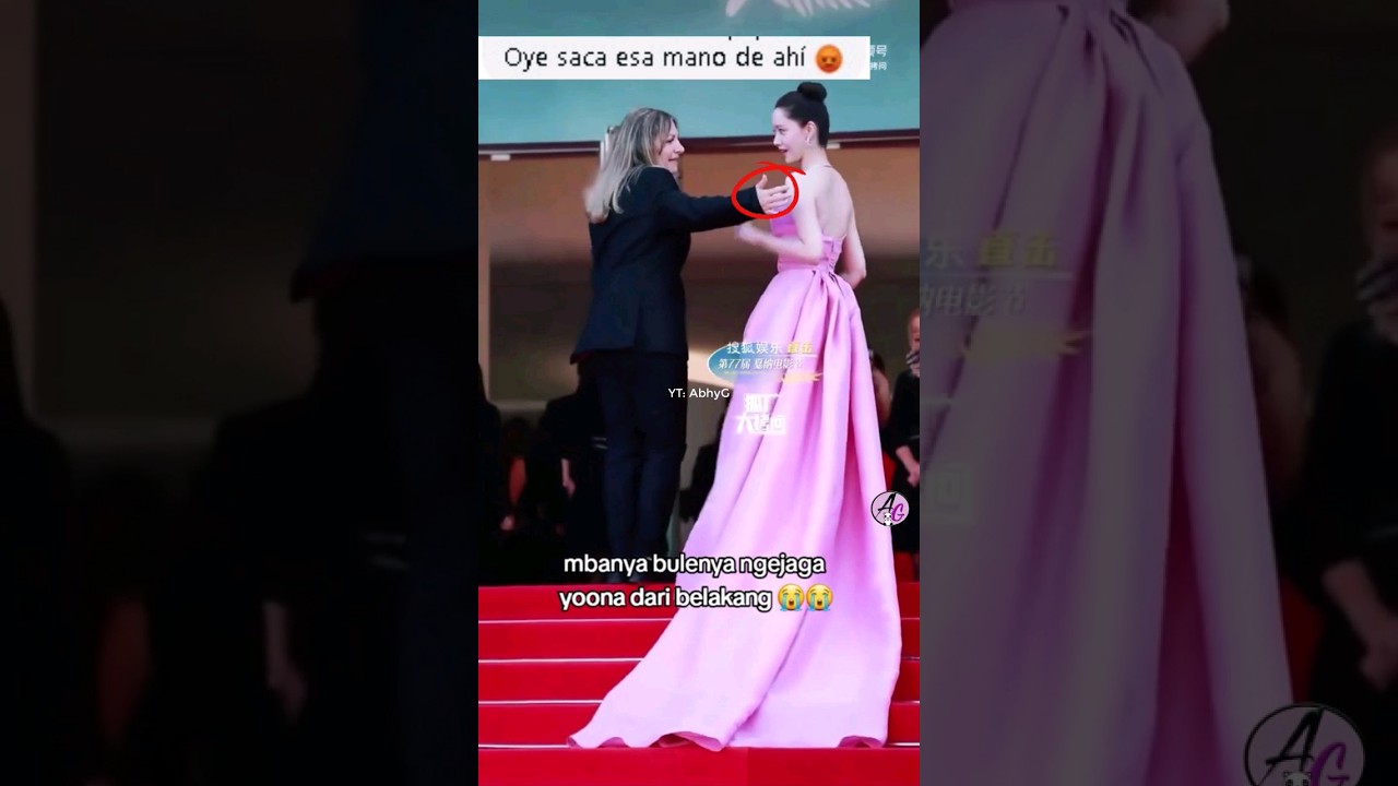 Yoona de girls generation sufre acos0 en cannes 2024?