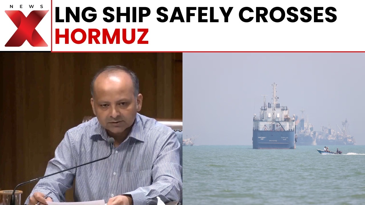 LNG Carrier Disha Safely Transits Strait of Hormuz: MoPSW Update | Latest News | NewsX