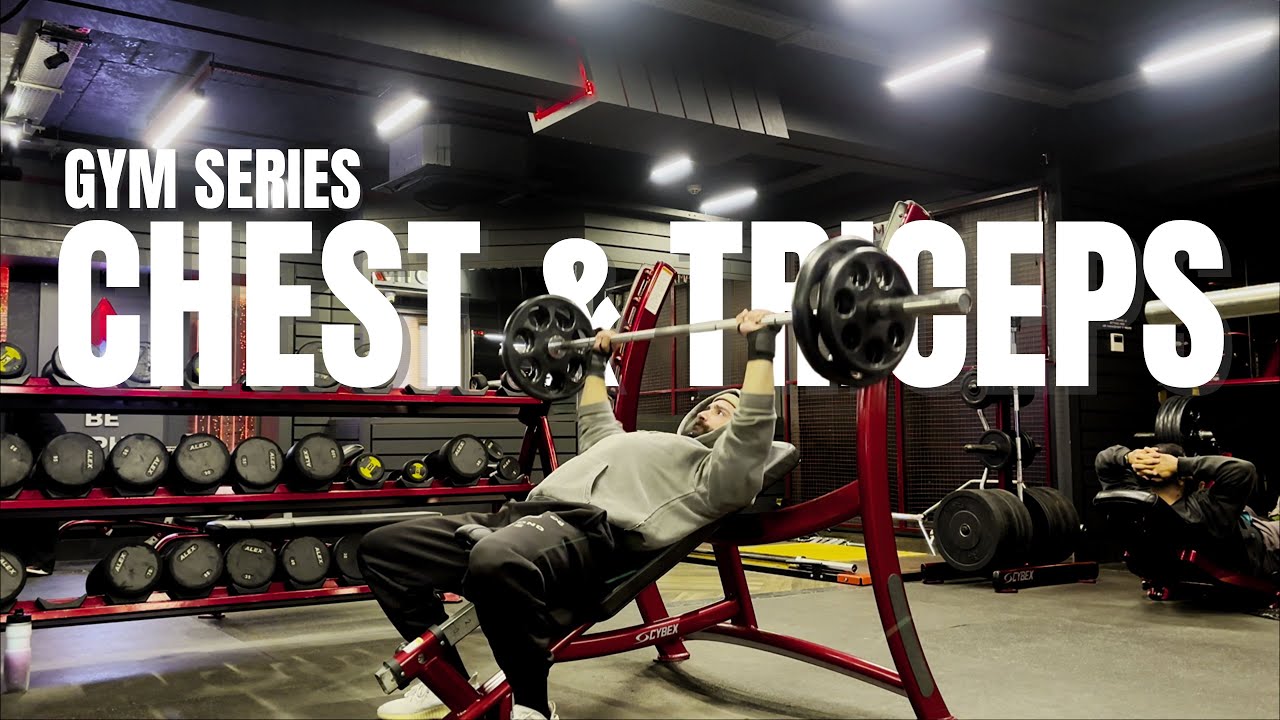 My Daily Gym Lifestyle | Muscle Gain Journey + Workout Routine | Chest and Triceps