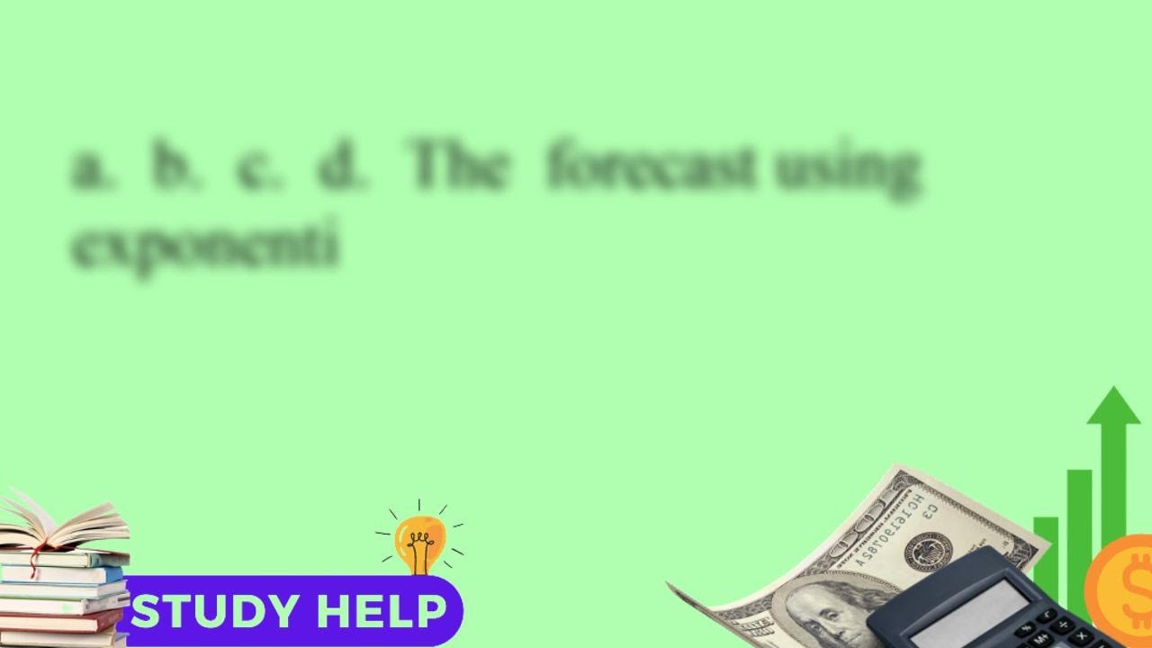 The Park family would like to prepare next month s family budget by forecasting its family expenses