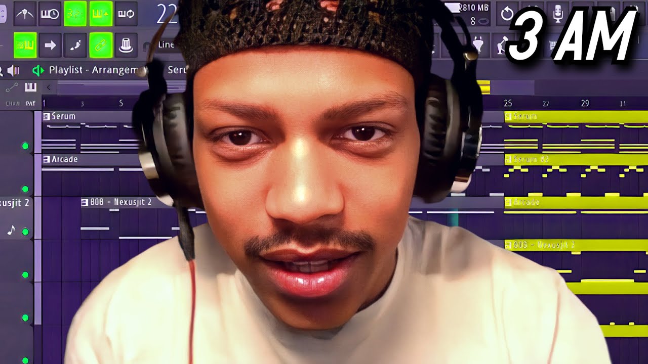 Iayze Produce An Insane Beat At 3 Am On A Macbook..