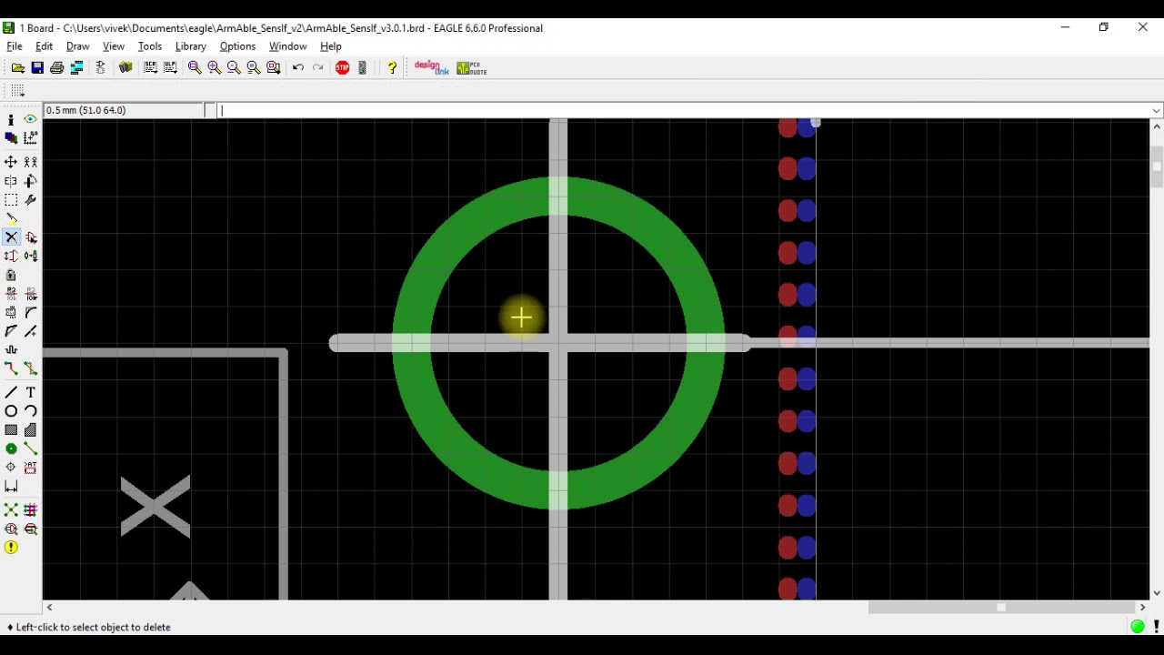 PCB Design with EAGLE - 18 - Making mounting holes