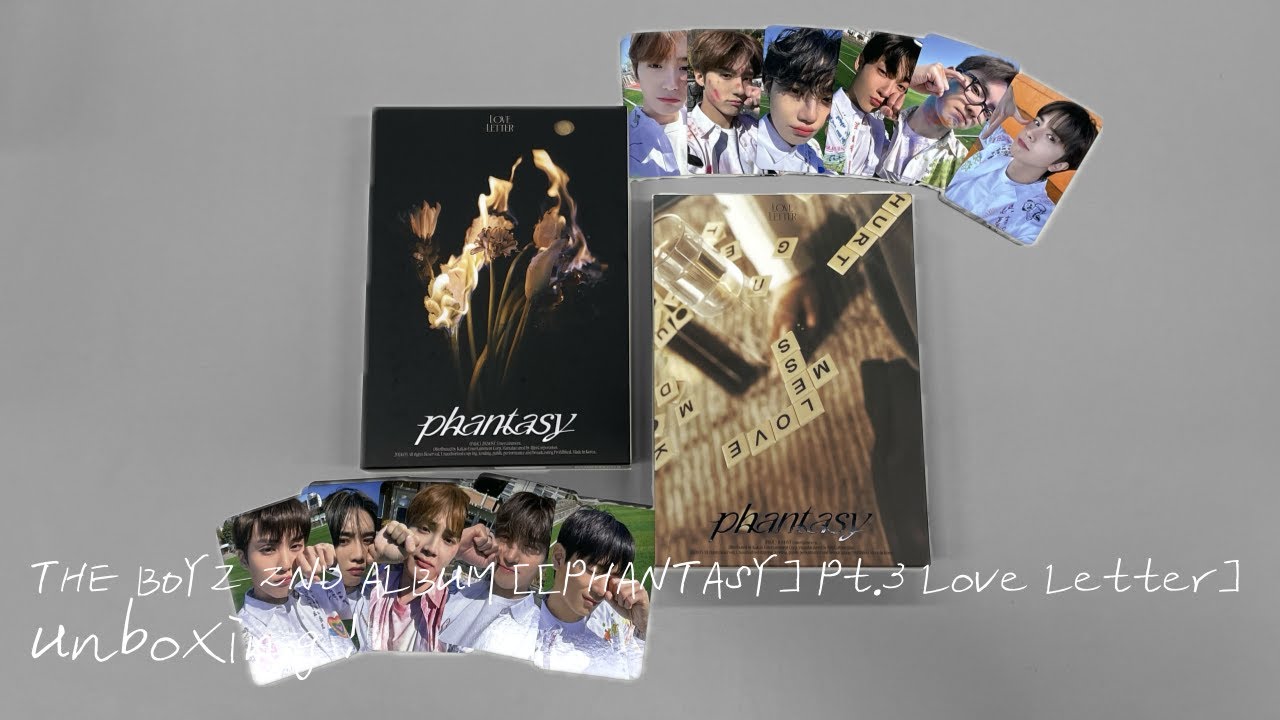 THE BOYZ 2ND ALBUM [[PHANTASY] Pt.3 Love Letter] POP-UP STORE & Unboxing !