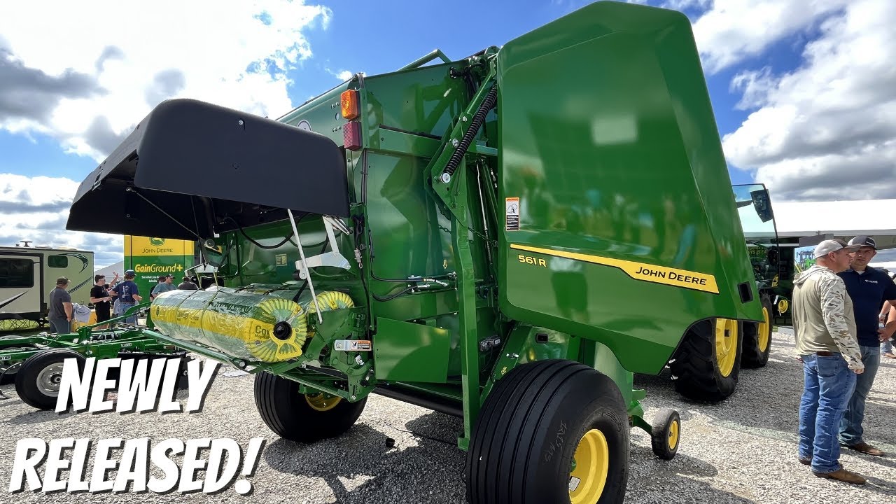 John Deere NEWLY RELEASED 1 Series Round Baler — Packed with Technology, Innovation, & Performance