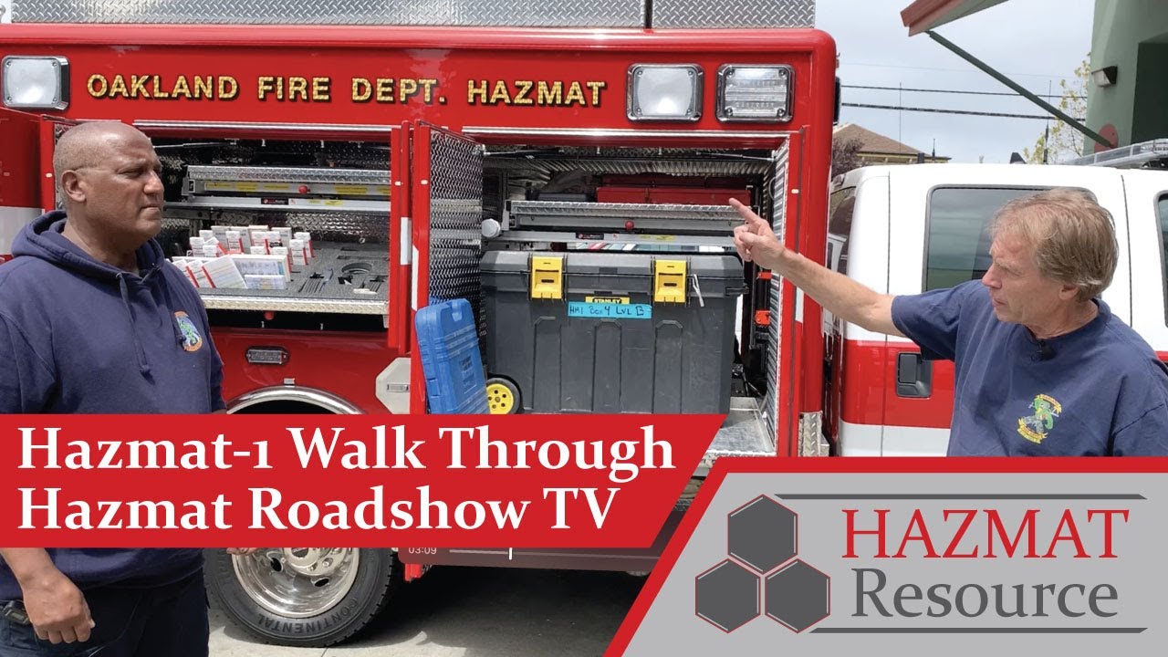 Hazmat 1 Fire Truck Walk Through - Hazmat Roadshow TV S01E01