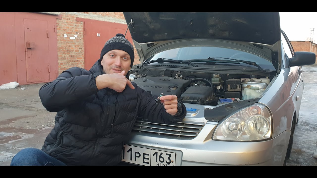 Приора,как снять форсунки.От А до Я!
