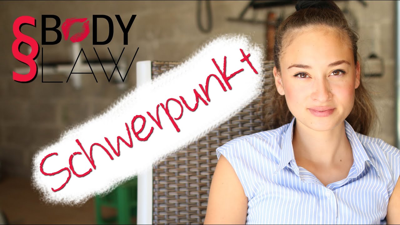 Schwerpunkt  festlegen - Jura / Rechtswissenschaften