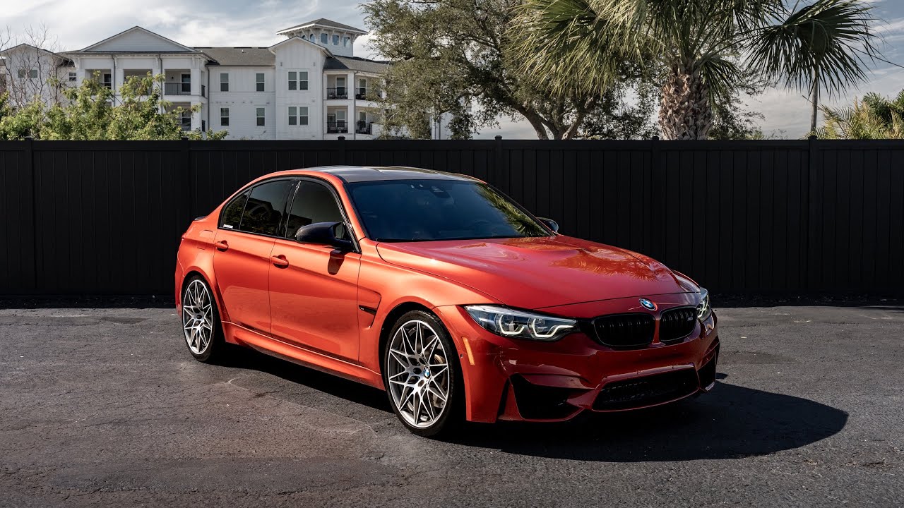 2018 BMW M3 Competition | Sakhir Orange over Black 
