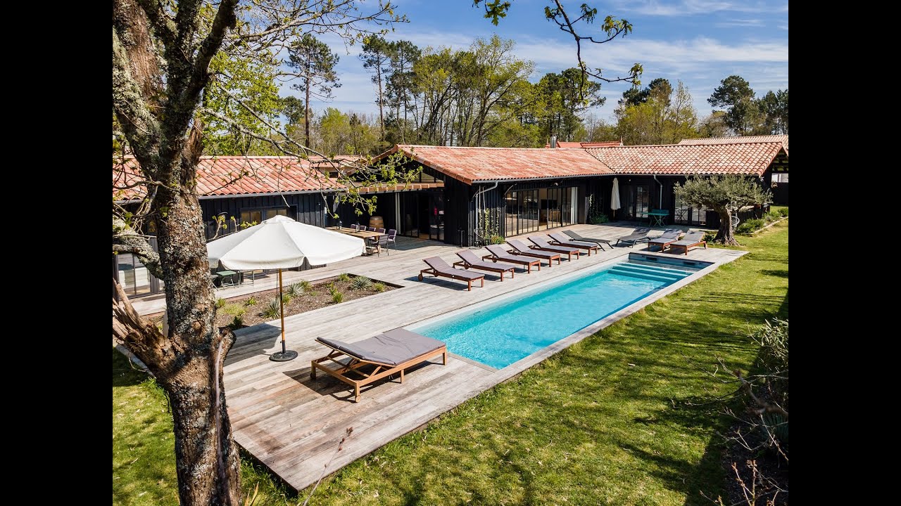 Location villa 10 personnes piscine Lège-Cap-Ferret